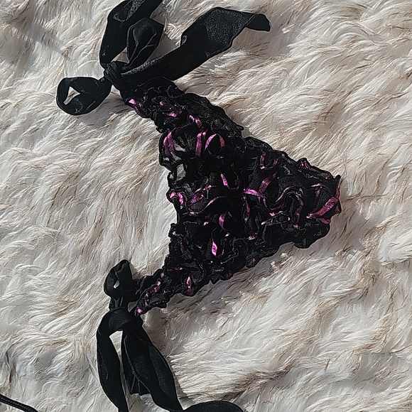 Lace ribbon bikini - Picture 5 of 6